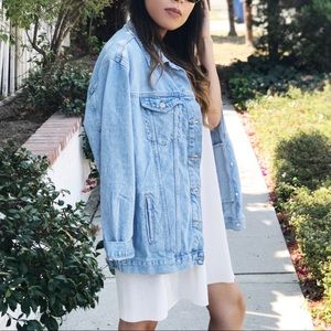 Jackets & Coats - Oversized jean jacket. Jackets & Coats - Oversized jean jacket.